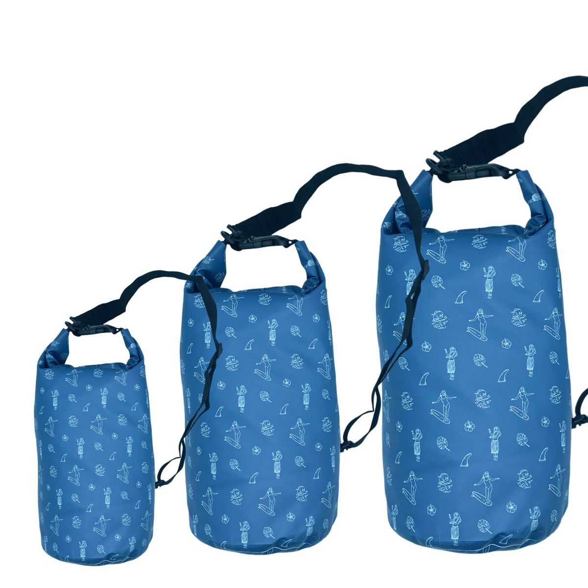 Dry Bag Sets 3L, 5L, 10L, 15L