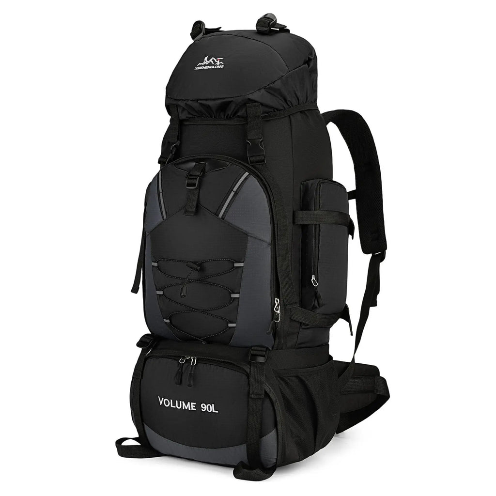 90L Hiking Backpack Men Women Large Capacity Outdoor Camping Rucksack Waterproof Travel Bag Mountaineering Trekking Bag